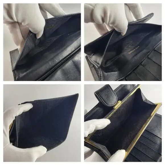 CHANEL Black Cavier CC Leather Long Wallet - Picture 8 of 10